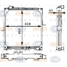 MOTOR SU RADYATORU BMW M57N/67 E39 E60 E65 PREMIUM LINE