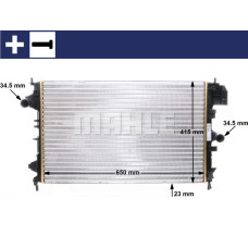 MOTOR SU RADYATÖRÜ OPEL VECTRA C 02>08 1.6 Z16XEP