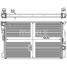 MOTOR SU RADYATORU MEKANIK SANZ. BMW F25 PREMIUM LINE