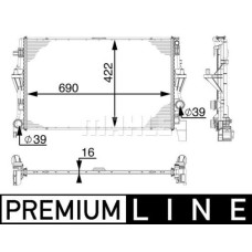 MOTOR SU RADYATORU MERCEDES VITO W447 14>