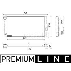 MOTOR SU RADYATORU PREMIUM LINE BMW N55 B30 F10 F11 F07