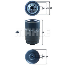 YAKIT FİLTRESİ Spin-on fuel filter