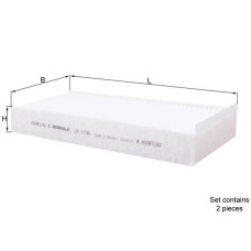 POLEN FILTRESI TAKIMI BMW F40 F44 F45 F46 F48 F39 . MINI F54 F55 F56 F57 F60