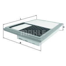 HAVA FILTRESI SOL MERCEDES OM642 X164 W204 W211 W221 W251