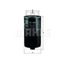 YAĞ FİLTRESİ T4 AAF-ACU-AEN-AEU 90-03 - LT28-35 - LT40-55 82-96 - VOLVO 740-940-