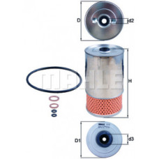 YAG FILTRESI MERCEDES OM601 OM602 OM603 W201 W202 W124 W140