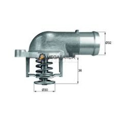 TERMOSTAT KOMPLE 87C VW TRANSPORTER T5-MUTIVAN V-TOUAREG 2.5 TDI 03-09 AXD
