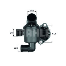 TERMOSTAT KOMPLE 87C AMAROK CRAFTER CKUB CSLB CDCA CDBA CKTB CKTC CKUC