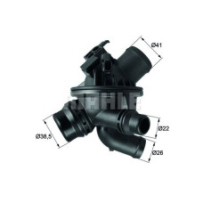 TERMOSTAT BMW F01 F02 F03 F04 N52 N53 N