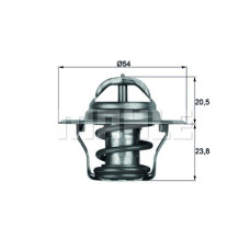 TERMOSTAT BORA-CADDY-GOLF-PASSAT-POLO-T5-SHARAN-OCTAVIA-FABIA-TOLEDO-IBIZA-CORDO