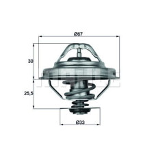 TERMOSTAT 88 C BMW M50 M52 E30 E34 E36