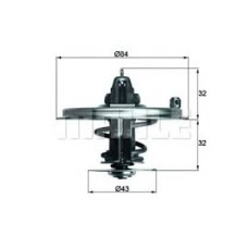 TERMOSTAT BMW E34 E38 M60 M73