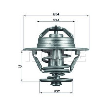 TERMOSTAT 83C BOXER-JUMPER-MOVANO-MASTER-DAILY 2.5-2.8 D-HDI-TDI-JTD