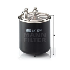 YAKIT FILTRESI MERCEDES OM646 W203 W204 C219 W211 W221 W639 B906