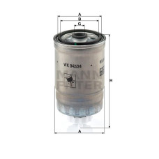 YAKIT FİLTRESİ SAAB 9-5 1.9 TİD 150HP 10/05-