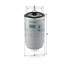 YAKIT FİLTRESİ ASTRA-CORSA-VECTRA-TRAFFIC-BOXER-PALIO-DUCATO1.7-1.9-2.4-2.5D-ACC