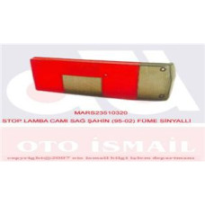 STOP LAMBA CAMI SAĞ ŞAHİN 95-02 FÜME SİNYALLİ