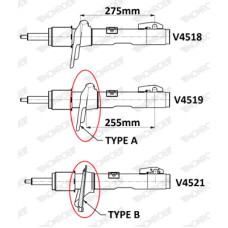 ÖN AMORTİSÖR L/R FORD TRANSİT V363 2013 2016 GAZLI VAN-MAGNUM SERİSİ