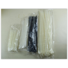 4621210 KABLO BAĞI CIRT KELEPÇE 4.8 X 360 MM PK 100 AD BEYAZ