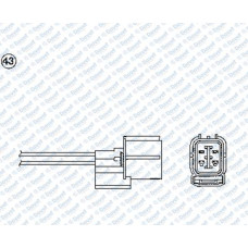 OKSIJEN SENSORU ON-OZA659 EE74 HONDA JAZZ 02> BOY 635MM