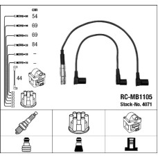 ATESLEME KABLOSU SETI MERCEDES M102 M111 W201 W123 C123 W124 C124