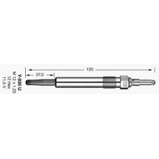 KIZDIRMA BUJISI MERCEDES OM605 OM606 W202 S202 W124 S124