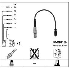 ATESLEME KABLOSU SETI MERCEDES M266 W169 W245