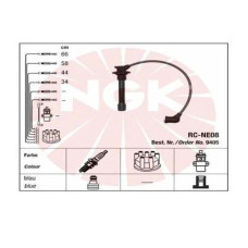 BUJİ KABLOSU NISSAN PRIMERA BUJİ KABLOSU 9405 1.6L GA16 P11 96-01 RC-NE08