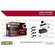PARK SENSÖRÜ SES İKAZLI SİYAH