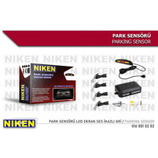 PARK SENSÖRÜ LED EKRAN SES İKAZLI GRİ 22MM