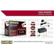 PARK SENSÖRÜ ORJİNAL SENSÖR VE SES IKAZLI SİYAH 22MM
