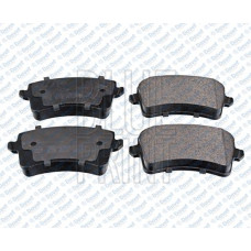 ARKA FREN BALATASI AUDI A4 8K2-A4 AVANT 8K5 1.8 TFSI 06/07->
