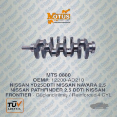 krank mili nissan yd25ddti-nissan navara-pathfinder yd25 -frontier 25ddti