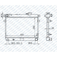 MOTOR SU RADYATORU BRAZING M131-DKS