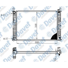 MOTOR SU RADYATORU BRAZING FIESTA V 01->FUSION 02-> 1.4 TDCI MANUEL SANZUMAN 500