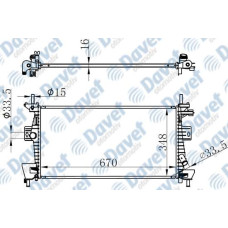 MOTOR SU RADYATORU BRAZING FOCUS III- C MAX 11/-> 1.6TI VCT / 1.6 ZETEC EFI KLIM