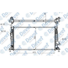 MOTOR SU RADYATORU BRAZING FOCUS II 04-12 CMAX 1.6TDCI 1.8TDCI 2.0TDCI 05-07-10