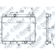 MOTOR SU RADYATORU BRAZING CERATO 06-> 1,6 CRDI MANUEL SANZUMAN