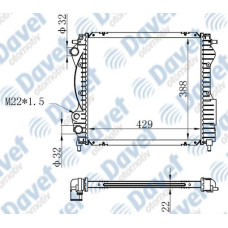 MOTOR SU RADYATORU BRAZING EXPRES-CLIO 1.2-1.4 BENZINLI 429X398X22 MANUEL SANZUM