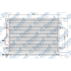 KLIMA RADYATORU KONDENSER BRAZING AUDI A4 1.6I-1.8T-1.9TDI-2.0I 03-05 605X401X16