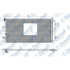 KLIMA RADYATORU KONDENSER BRAZING AUDI A4 1.8 TFSI-2.0 TDI 08-> 674X334X16 AT/MT