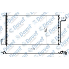 KLIMA RADYATORU KONDENSER BRAZING FOCUS III 1.6 1.6TI 2.0TDCI 11-> CMAX 1.6TI 10