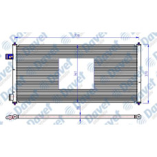 KLIMA RADYATORU KONDENSER BRAZING TRANSIT CONNECT 1.8 1.8DI 1.8TDCI 1.8TDDI 02->