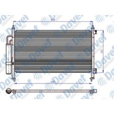 KLIMA RADYATORU KONDENSER BRAZING HONDA CIVIC 1.4DSI-1.8I-2.0I-2.2CTDI 05-> 640X