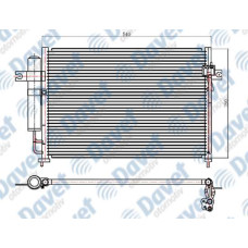 KLIMA RADYATORU KONDENSER BRAZING HYUNDAI GETZ 1.1-1.3I-1.3-1.4I-1.6 02-09 535X3