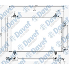 KLIMA RADYATORU KONDENSER BRAZING P307 1.4-1.4 16V 1.6 16V 00-> P308 1.4 16V 07-