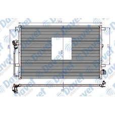 KLIMA RADYATORU KONDENSER BRAZING VW CRAFTER-SPRINTER 672X460X16 AT/MT SANZUMAN