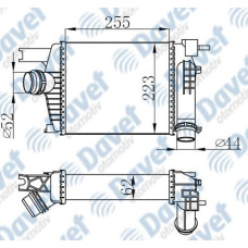 TURBO RADYATORU INTERCOOLER CLIO IV-CAPTUR-LOGAN II-SANDRO II 1.5DCI-CLIO IV-0.9