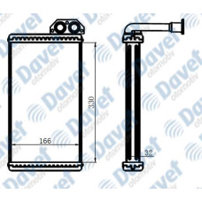 KALORIFER RADYATORU BRAZING SPRINTER 95-> LT 35 95-> 330X166X32 AT/MT SANZUMAN