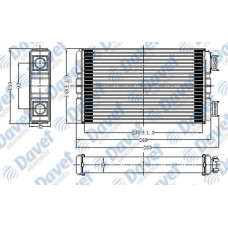 KALORIFER RADYATORU BRAZING MASTER II 98-> 235X148X32 AT/MT SANZUMAN   ####